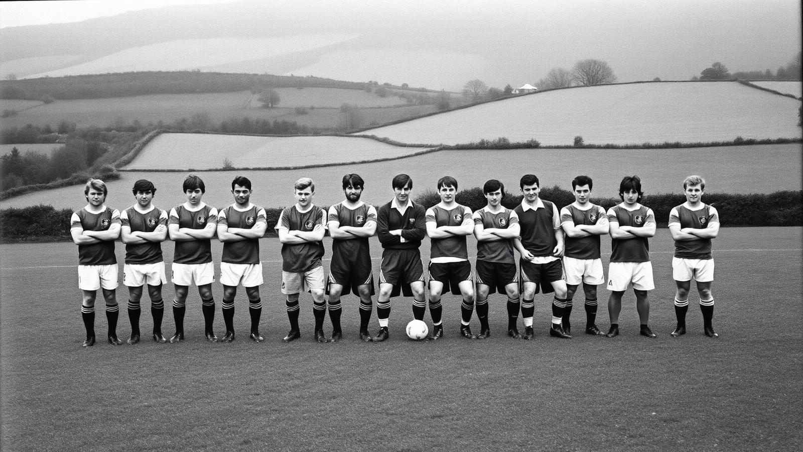 Walsh Island Shamrocks team at Carty Park